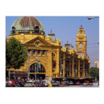 Flinders Street railway station, Melbourne, Austra Postcards