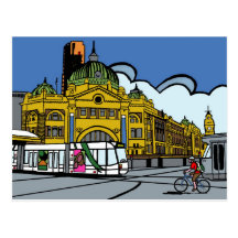Flinders Street Station Post Cards