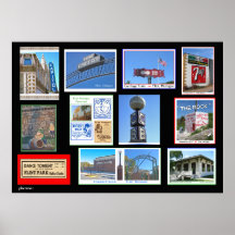 Flint Michigan landmarks Posters