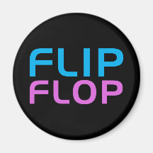 Flip Flop Refrigerator Magnets