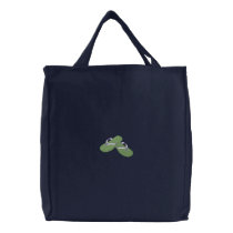 Flip Flops embroidered bags