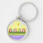 Flip Flops Having Fun in the Sun Keychain keychains