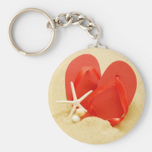 Flip-Flops Keychain
