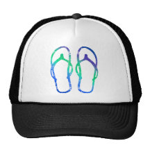 Flip Flops Mesh Hats