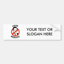 FLIP ROMNEY BUMPER STICKER
