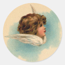 Floating Angel Sticker