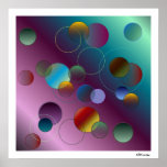 Floating Circles Print
