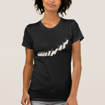Floating Piano Keys Tshirts