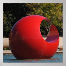 Floating Sculpture Print