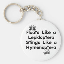 Floats Lepidoptera Key Chains