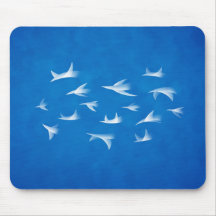 Flock Mouse Pad