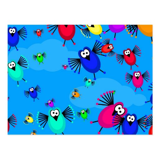 Flock of Birds Postcards