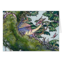 Flock of Orchid wyverns card 2