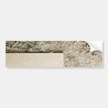 Floor tile and concrete bumper stickers