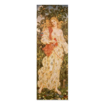 Flora by Evelyn de Morgan Business Card Template