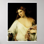 Flora, by Titian Posters