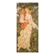 Flora, Goddess of Blossoms and Flowers by Morgan Announcements