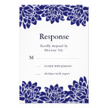 Floral and Modern RSVP Personalised Invitation