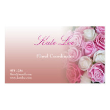 Floral business card