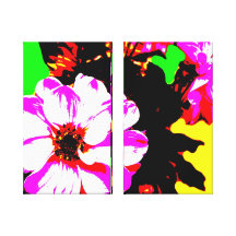 Floral Canvasses by Jsj Creations Gallery Wrapped Canvas