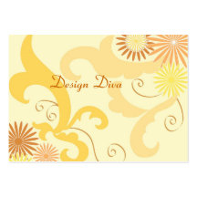 Floral design business cards