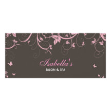 Floral Design Rack Card