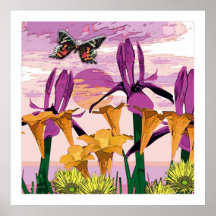 Floral Fantasy 1 Poster