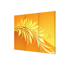 Floral Fashion 3 Wrapped Canvas Canvas Prints
