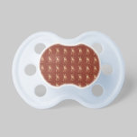Floral Fawn Pattern Pacifier pacifiers