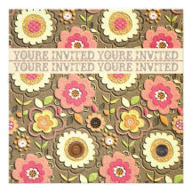 Floral Garden Party Invitation II