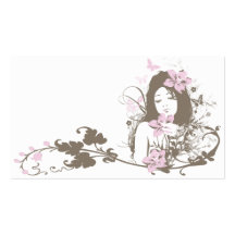 Floral-Girl Business Card