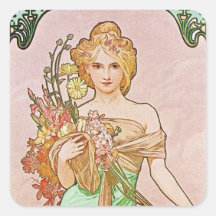 Floral Goddess Stickers