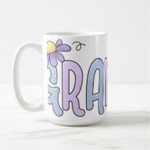 Floral Grandma Mug