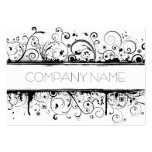 Floral Grunge Business Card