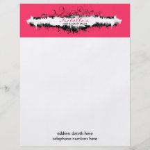 Floral Grunge Leaflet / Flyer