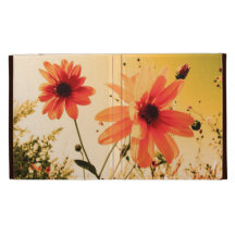 floral iPad folio cover