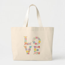 Floral LOVE Bag