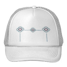 Floral Medallion Hat