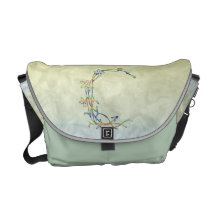 FLORAL MONOGRAM C COMMUTER BAGS