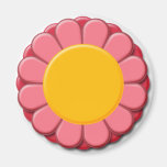 Floral Mum Design Fridge Magnets