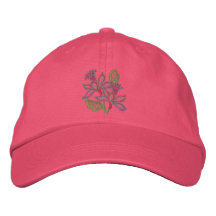 Floral Openwork Baseball Cap