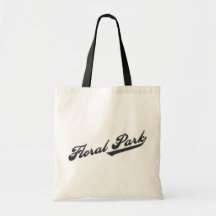 Floral Park Canvas Bag