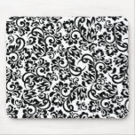 floral pattern mouse mat