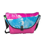 Floral Pop Art Messenger Bag