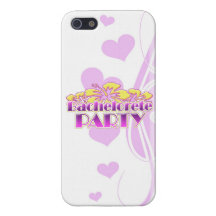 floral purple bachelorette party yellow flowers cover for iPhone 5