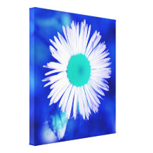 floral stretched canvas print