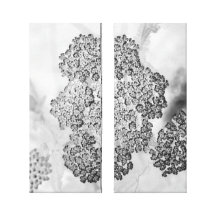 floral stretched canvas print