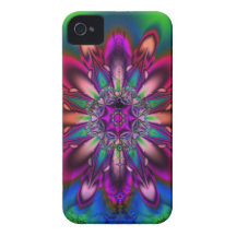Floral Summer Fantasy iPhone 4 case