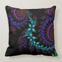 Floral Swirl Pillow