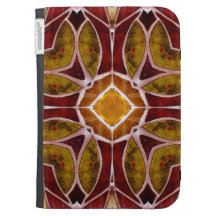 Floral Tile Kindle Cover